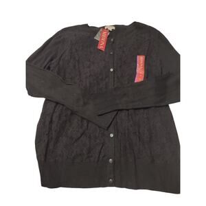 Merona Black Women's Cardigan Sweater